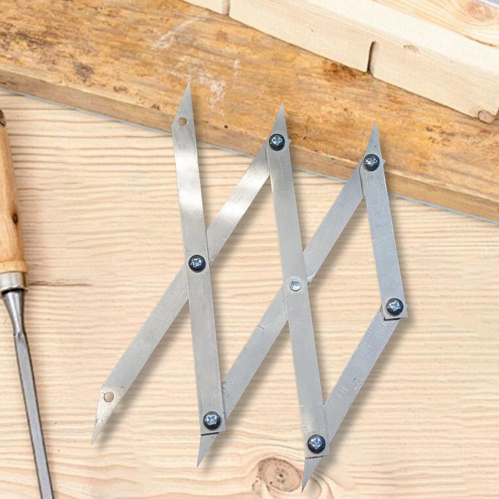 

Металлический искатель центра 3-точечный локатор центральной точки для быстрых точных измерений Деревообрабатывающий искатель центра Разметочные инструменты