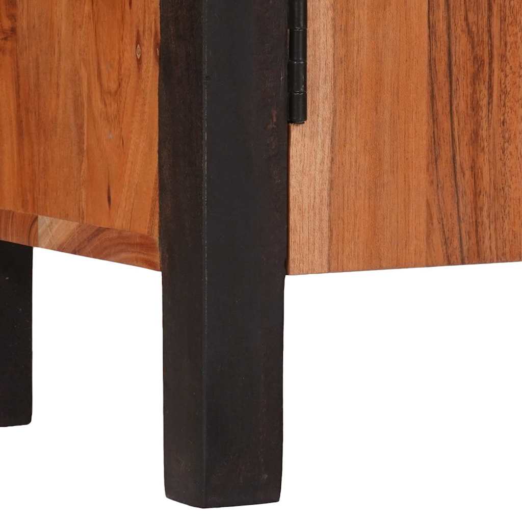 Sideboard Brown 55 X 30 X 75 Cm Solid Acacia Wood
