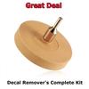 3.5inch Rubber Car Eraser Wheel For Adhesive Sticker Pinstripe Decal Graphic Remover Adhesive Remover Wheel With Pad & Adapter