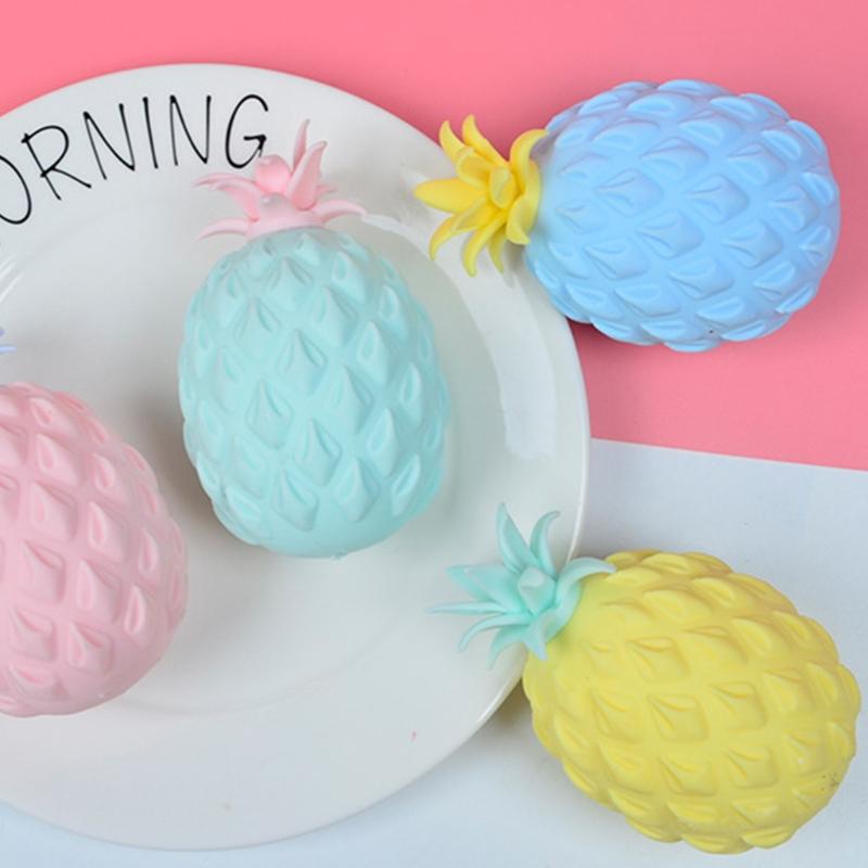 Pineapple Anti Stress Squeeze Ball Funny Vent Decompression Relief Anxiety Toys For Children