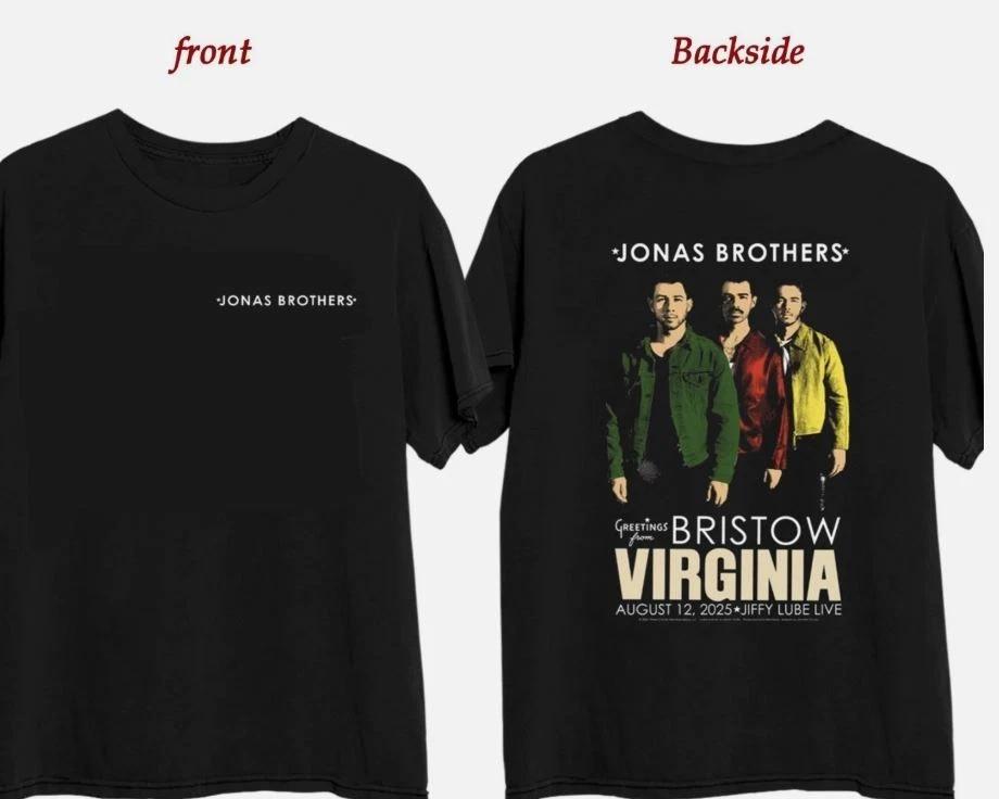 

Jonas Brothers Bristow Concert 12 August T Shirt 2XL