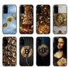 Bitcoin Retro Logo Phone Case For Samsung S 24 Fe 25 Ultra Plus 20 Lite 21 30 22 23 24 22 Ultra 5G Fundas