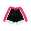 Shorts Esportivos Color Block de Basquete SS20 Shorts Masculinos Preto Vermelho CW7080-654