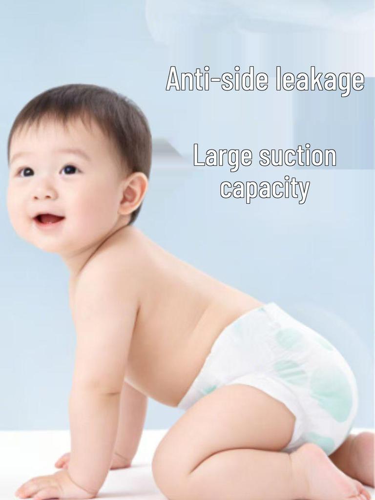 Ultra-Thin Soft Newborn Baby Diapers - High Absorbency & Breathable, All Sizes (S, M, L, XL)