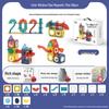 Magnetic Stained Glass Building Tiles - Brain-Boosting Interlocking Blocks for Kids Ages 3-6