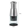 Stainless Steel Manual Hand Chopper Kitchen Tool Vegetable Chopper Mini Garlic Mincer for Garlic Ginger Nuts Food Crusher Cutter