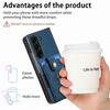 For Samsung Galaxy Z Flip 5 Z Flip 4 3 Ring Holder Case Folding Back Cover For Galaxy Z Fold 5 4 3 Luxury Retro Leather Card Bag Slot Cover