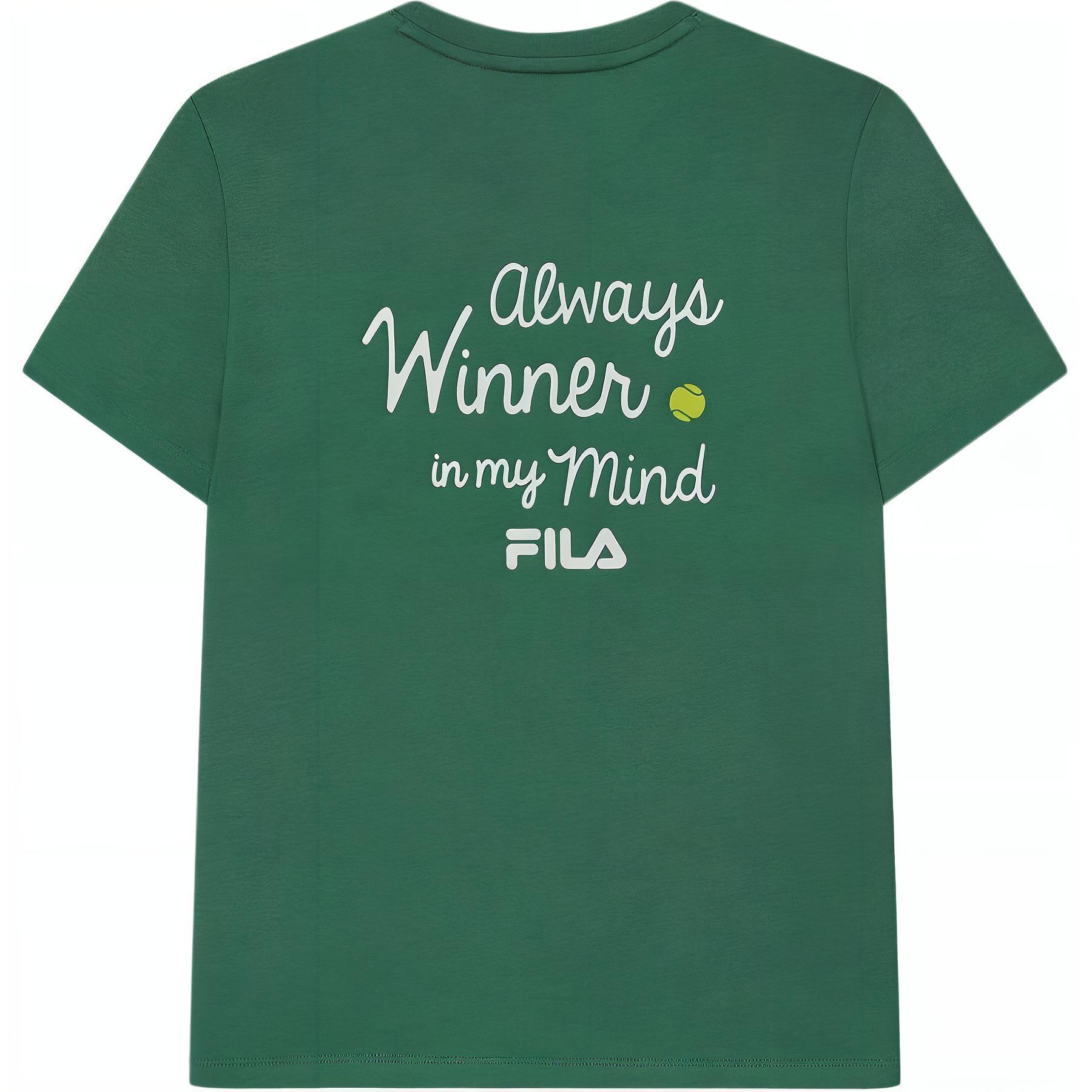 

New FILA T Shirt Women s Midsummer Green F51W439106A-DG S