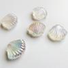 UVAB Blue Transparent Small Shell Beads for DIY Jewelry