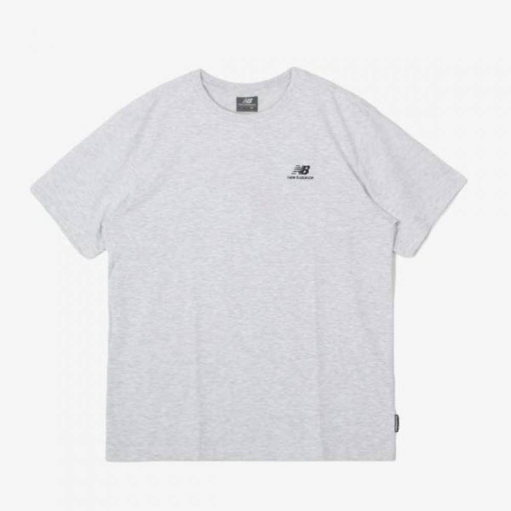 

Newbalance Унисекс Футболка EssenTial с маленьким логотипом светло-серая Nbneec11 100(L)
