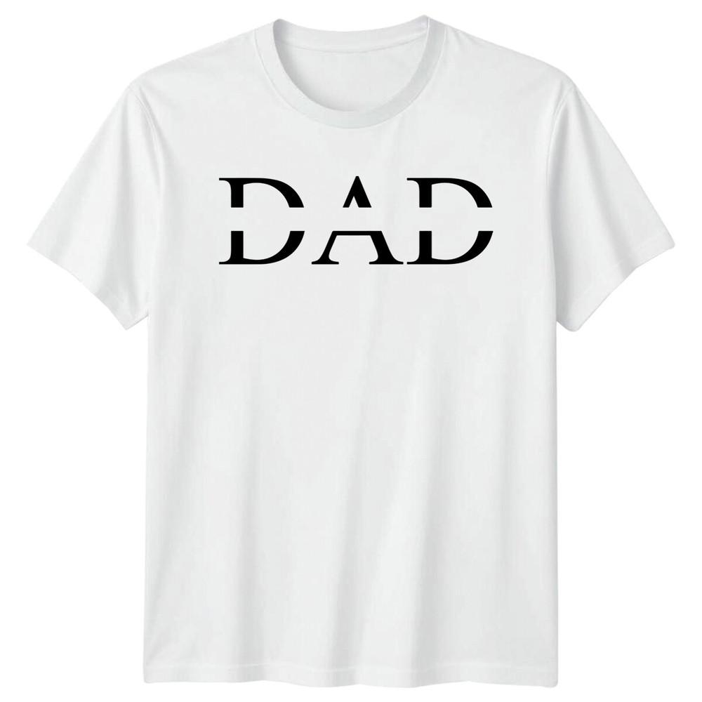 Dad Dad Text Graphic Fathers Day Gift TShirt S