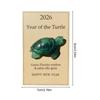 Crystal Turtle Figurine Green Fluorite Tortoise Wisdom & Calms Keepsake 2026 Year Of The Turtle Crystal Figurine For Valentines