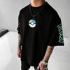 Game Printed Cotton T-shirt 2026 Men's and Women's Summer New Street Hip-hop Trend Casual Loose Y2K Parent-child Top