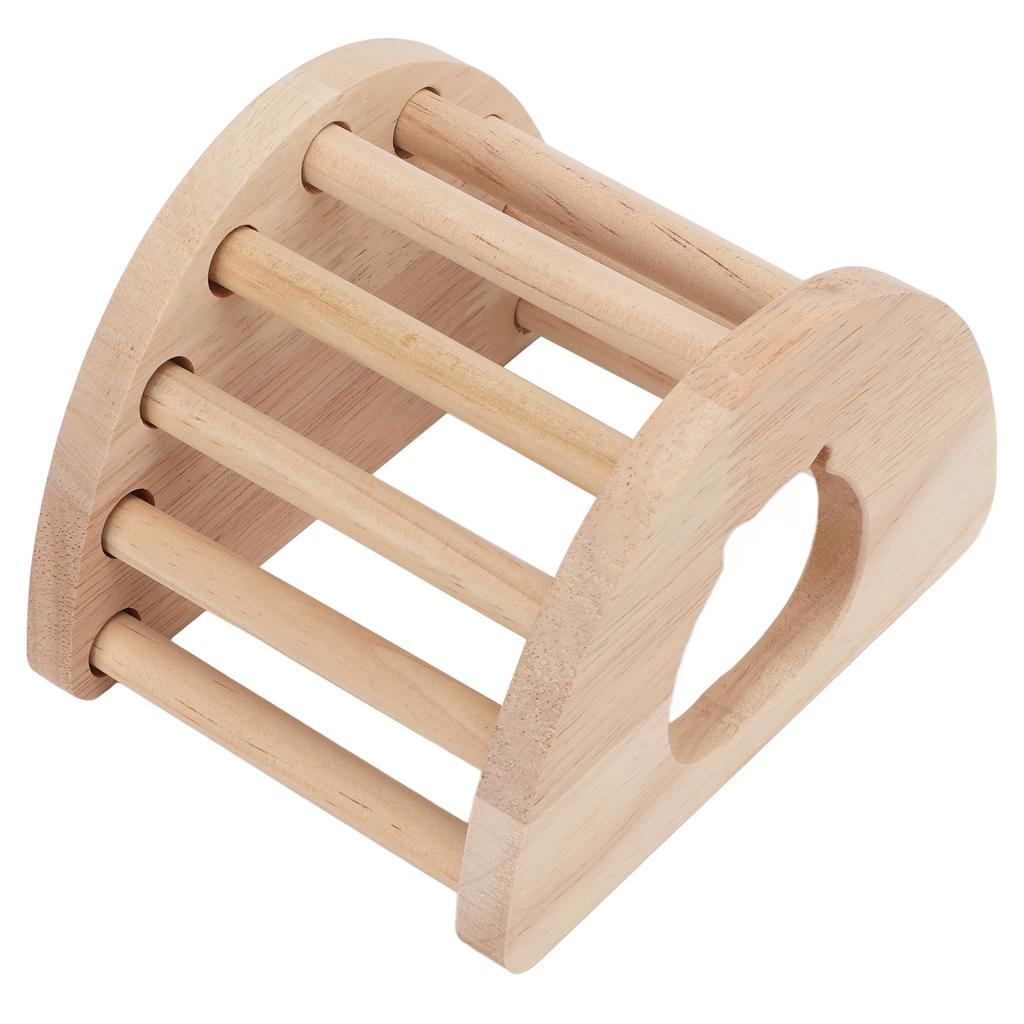 Hamster Wooden Arch House Hollow Arch Wooden Hut for Gerbils Chinchillas Guinea Pigs Golden Bears