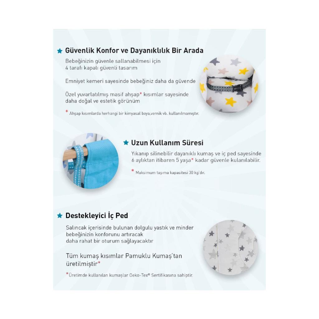 Červený vodopád Dětská houpačka