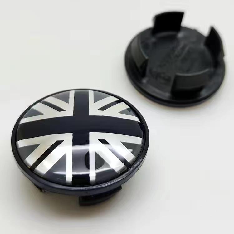 4 ks 54mm 54mm krytka středového náboje pro auto Kryty ráfku UK Flag Badge pro Mini JCW S One Countryman R50 R55 R56 R57 R58 Auto příslušenství