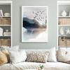Set of 3 Abstract Landscape Prints Watercolor Neutral Abstract Printable Wall Art Minimalist Living Room Wall Decor Gift Poster