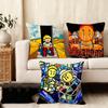 Famous Rapper AAsen Cool Cushion Cover Plush Fabric Soft DoubleSided Printed Sofa Warm Winter Home Child Gift Pillow Case