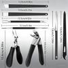 Special Paronychia Nail Clippers - Eagle Beak Slanted Tip Pedicure Set