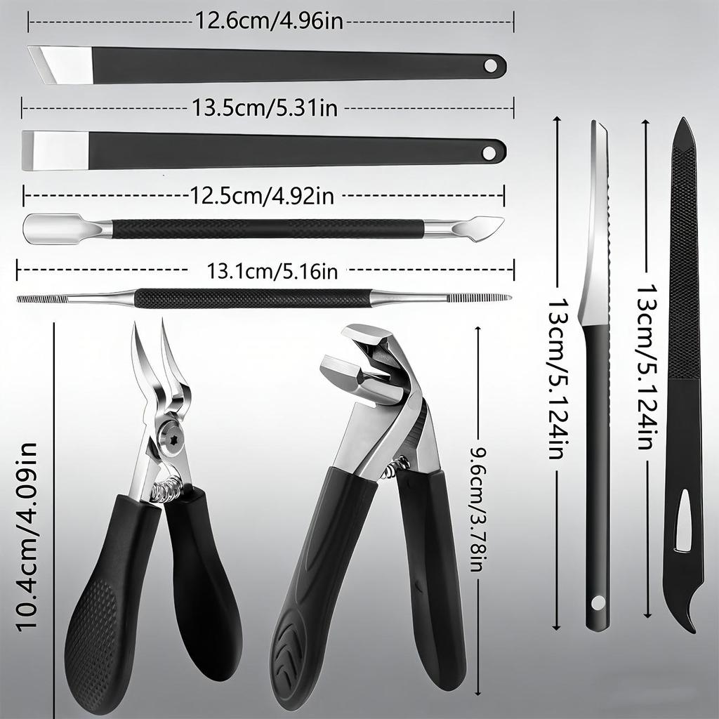 Special Paronychia Nail Clippers - Eagle Beak Slanted Tip Pedicure Set