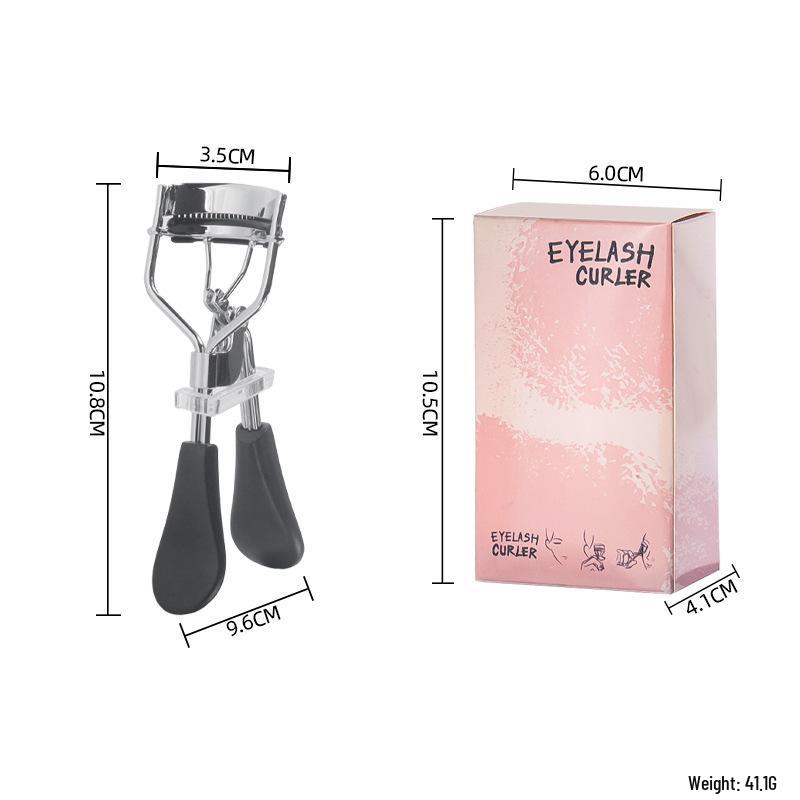 Duckbill Handle Wide-Angle Eyelash Curler - Portable Color Curling Tool