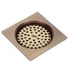 Bathroom Drain Floor Drain Set European Antique Copper Shower Drain Bathroom Toilet Accessory Drainage System