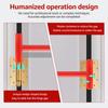 Door Hinges Gap Adjusting Wrench Humanized Operation Design Round Bolt Door Hinge Adjustment Tools Door Hinge Repair Tools