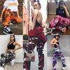 Womens Casual Military Army Combat Work Zipper Pants Trousers