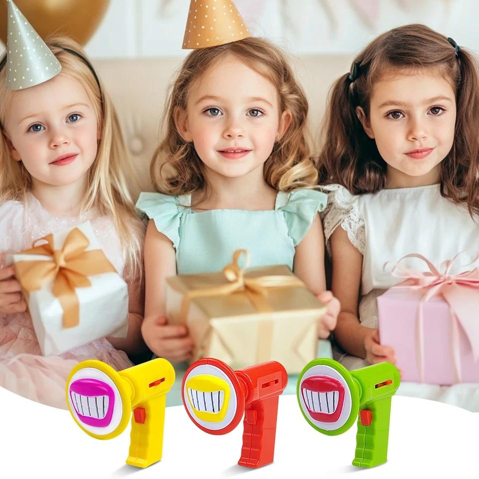 Children's Voice Changing Toy With 6 Sound Effects,Role-Playing Voice Speaker,Children's Handheld Amplifier,Parody Toy