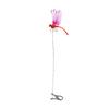 8pcs Dragonfly Clamps Dragonfly Stakes Deer Horse Fly Deterrent Bird Fly Scare Devices for Indoor Outdoor Garden Red