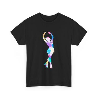 Beautiful Figure Skater Girl Ice Skating T Shirt