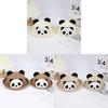 Panda Cartoon Zonnehoed Voor Kinderen En Volwassenen Met Brede Rand Ademend Stro Zomer Buitenkleding