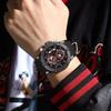 POEDAGAR Sports Men Watches Waterproof Luminous Chronograph Date Military Watch Silicone Strap Quartz Wristwatch Reloj