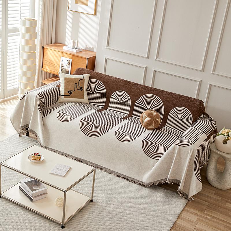 Chenille Sofa Cover Dust Proof Sofa Cushion Cover Universal Couch Towel Anti-cat Scratch Protection Cover Sofa Blanket Carpet