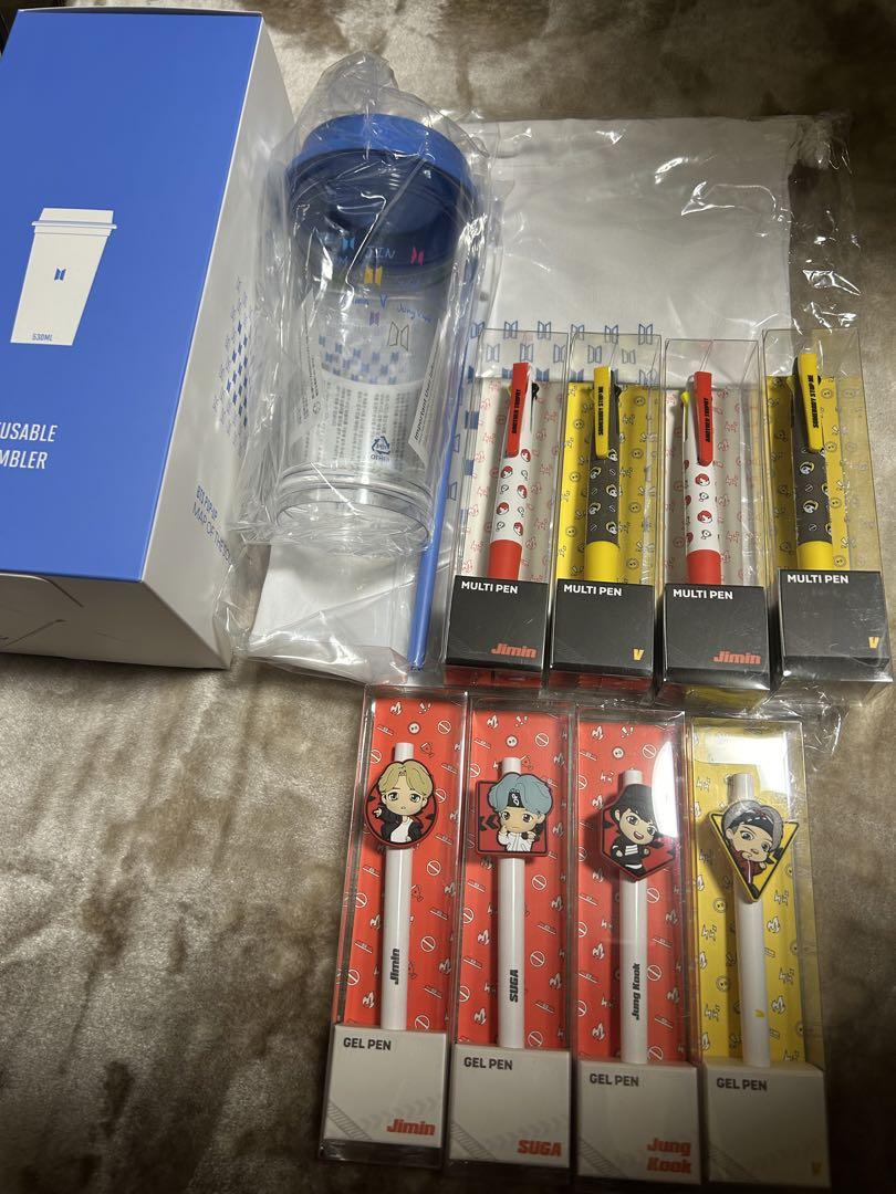 

BTS Bag Pen Tumbler Set Pop Up MAP OF THE SOUL Limited