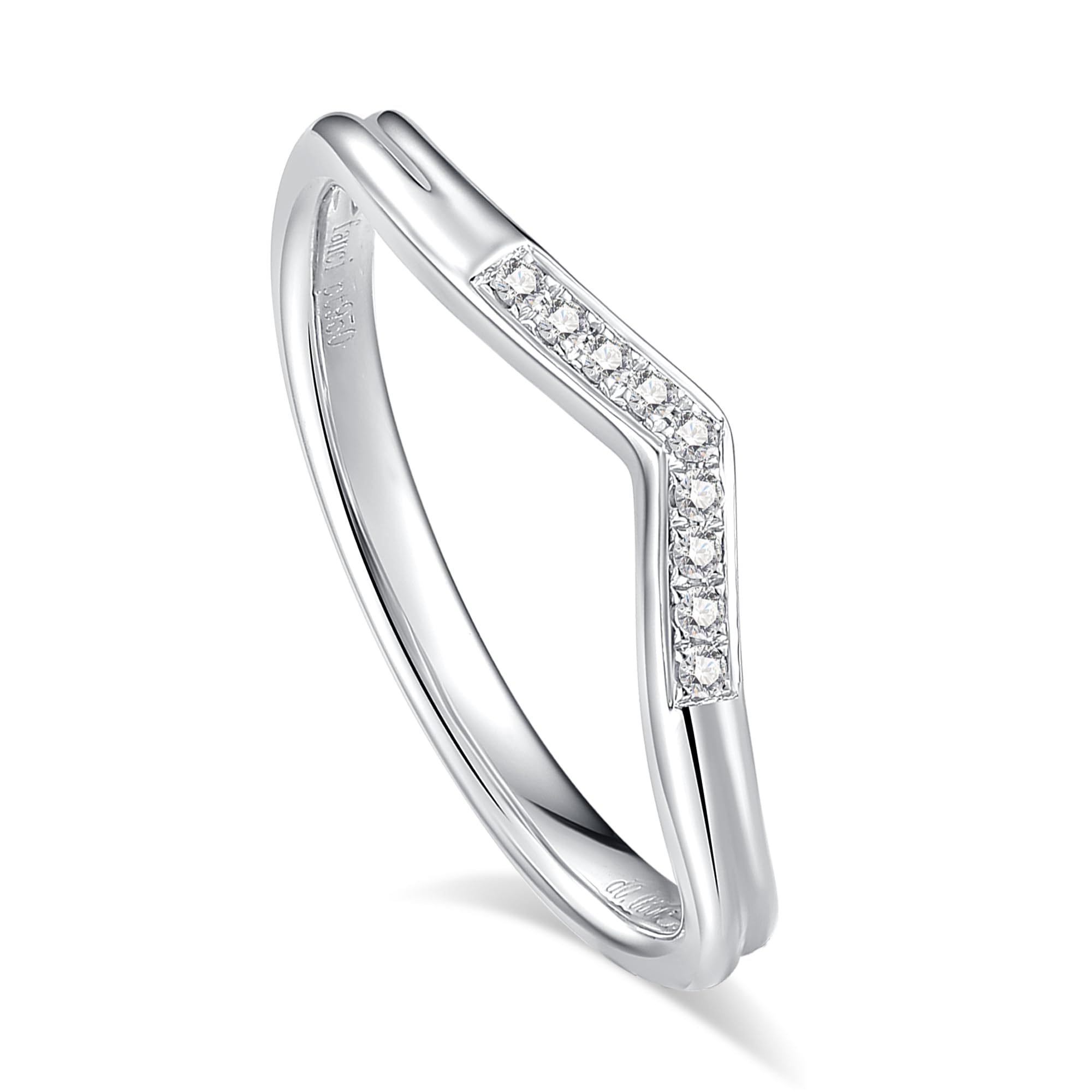 

FANCIME Diamond Platinum Ring for Size Eternal Gift Wrapping Included Women, 9, Pt950, Sparkle, Engagement, Wedding, Proposal, Christmas, Anniversary,