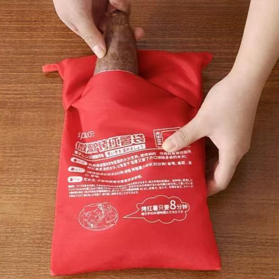 1/2/3/4/5Pcs Microwave Roasted Potato Bag Sustainable Reusable Fluffy Potato Maker Corn
