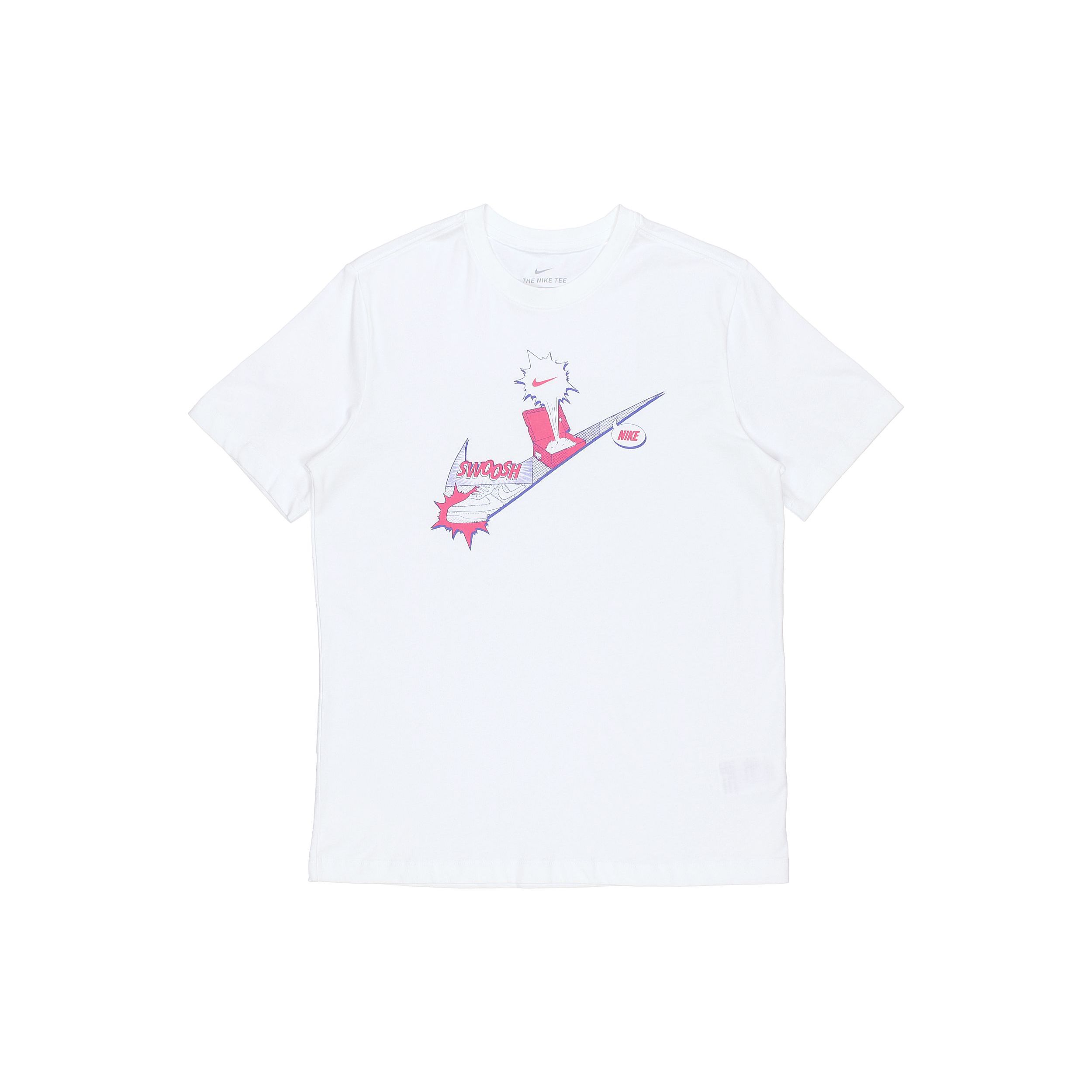 Nike Sportswear Men s Shoe Logo Print Short-Sleeve T-Shirt DH0057-100 XL