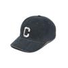 [Choi Yoon-ji] C Logo Oxford Washed 6-Panel Cap Dark Navy CO2507CA04DN 276433