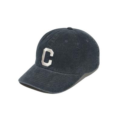 [Choi Yoon-ji] C Logo Oxford Washed 6-Panel Cap Dark Navy CO2507CA04DN 276433