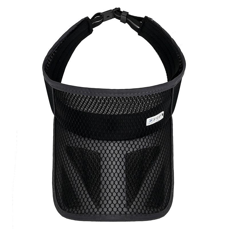 Sun Visor Men Women Mesh Adjustable Baseball Cap Sports Tennis Golf Running Hat
