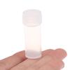 100Pcs 5Ml Plastic Test Tubes Screw Cap Bottles For School Chemistry Supplies