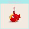 Plush Caricature Koi Fish Keychain With Bubble Design For Gift And Home Decor