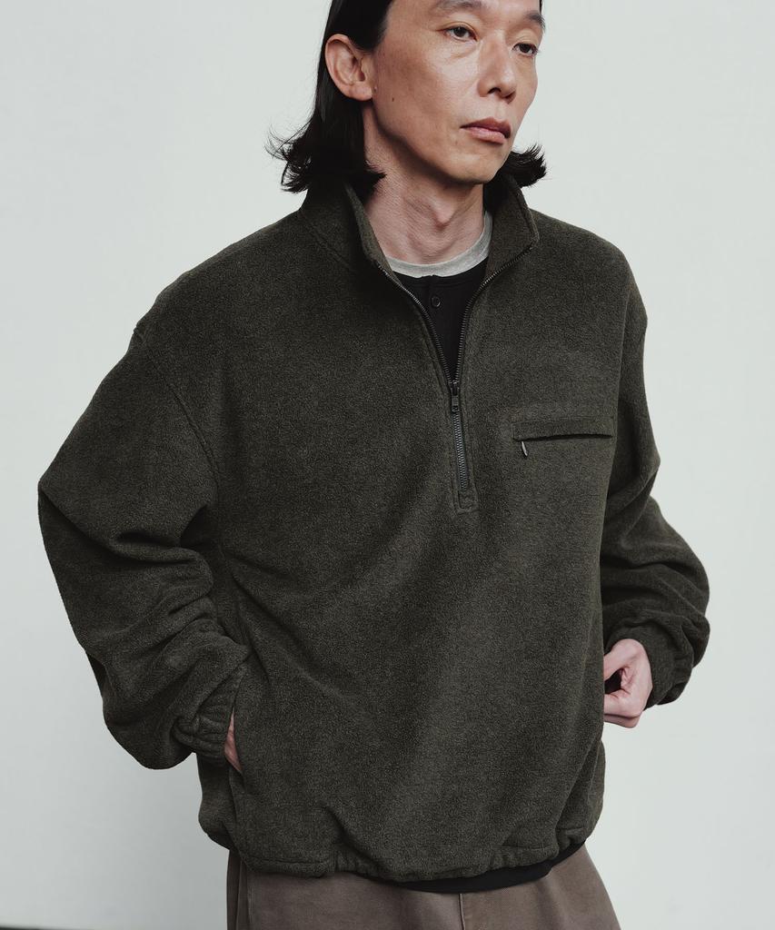 BLANKROOM Noble Henley Neck Tee_Black