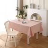 Source Factory Custom Peva Tablecloth Simple Home Waterproof And Oil-Proof Leave-In Dining Table Student Picnic Tablecloth