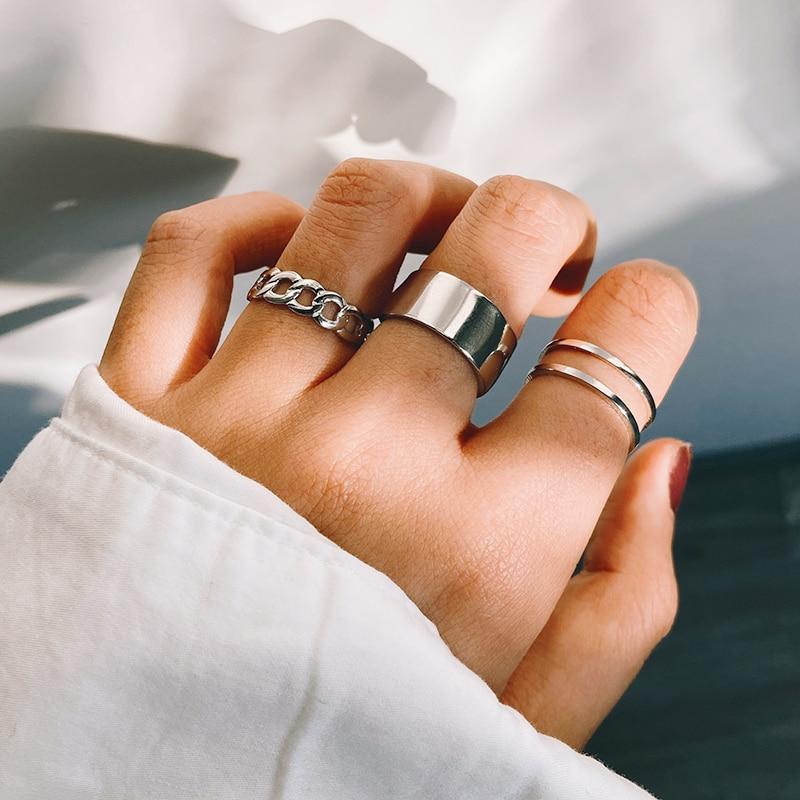 IF ME Gold Butterfly Open Rings For Women Vintage Open Adjustable Ring Special Resizable Ring Creative Love Forever Jewelry