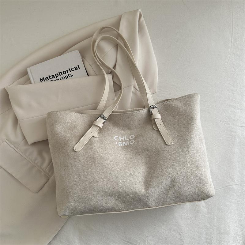 Spring High-value Big Bag 2025 New Commuter Leisure Messenger Shopping Bag Large-capacity Beautiful Shoulder Tote Bag