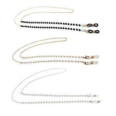 Women  Pearls Sunglasses Chains Eyeglasses Chains Anti Slip Lanyard Cord
