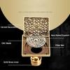 Euro Square Floor Drains Antique Brass Shower Hardware Bathroom Accessories Floor Drain Deodorant Floor Drain Strainer Cover
