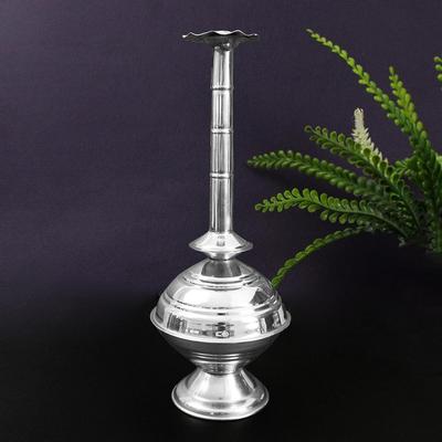 בקבוק מים מפוזרים מנירוסטה פניר סומבו למים קדושים - כד מים מסורתי עם פיה מפוזרת לפוג'ה, גנג'גל, מי ורדים, גולאב פאש, בושם, שמן